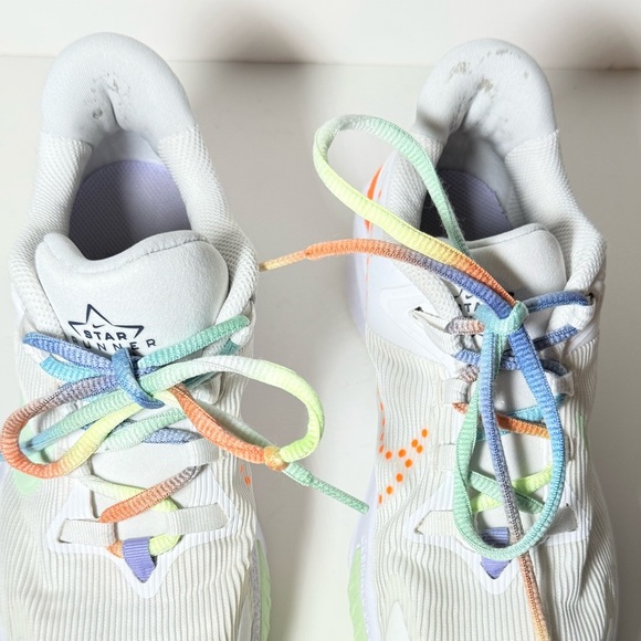 Nike Kids White and Pastel Sneakers - Picture 2 of 12